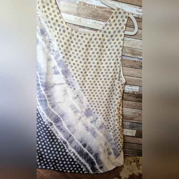 Garnet Hill Boho Prints Silk Tank - Picture 15 of 16